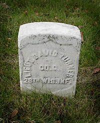 Lt. David Turner Headstone